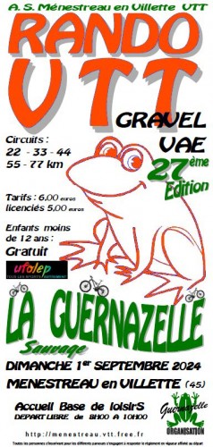 27me Rando La Guernazelle - VTT, Gravel