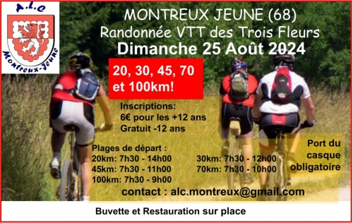 Randonne VTT Des Trois Fleurs