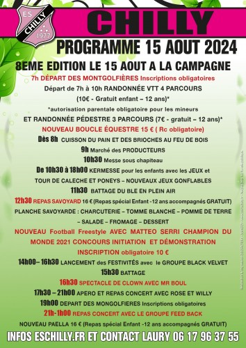 15 Aout  La Campagne