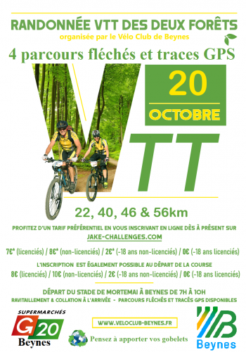 Randonne VTT Des 2 Forts